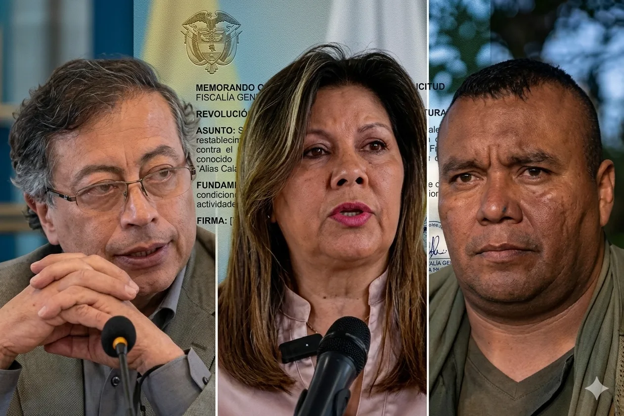 Fiscalía pide a Petro retirar estatus de paz a alias Calarcá por presuntos crímenes de guerra
