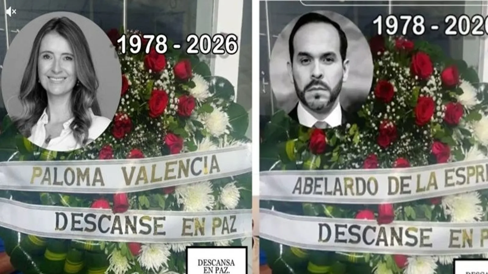 ¡Macabro! Denuncian amenazas con coronas fúnebres contra Paloma Valencia y Abelardo de la Espriella