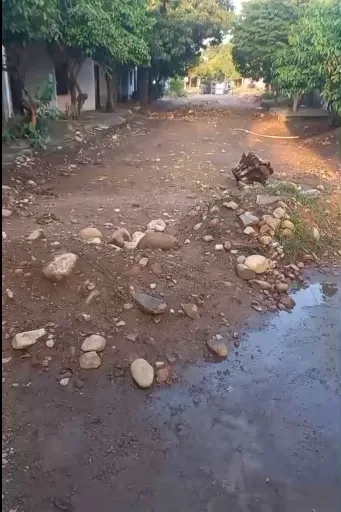 Obra inconclusa tiene en crisis a comunidad del barrio Edgardo Pupo en Valledupar