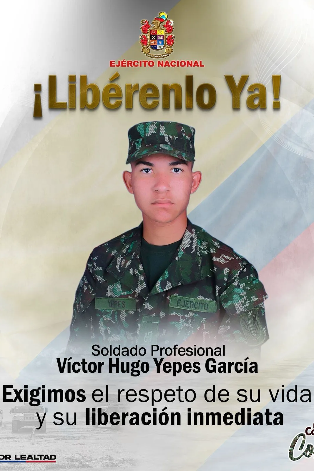 Cinco meses sin tener noticias de su hijo, madre clama por la liberación de soldado