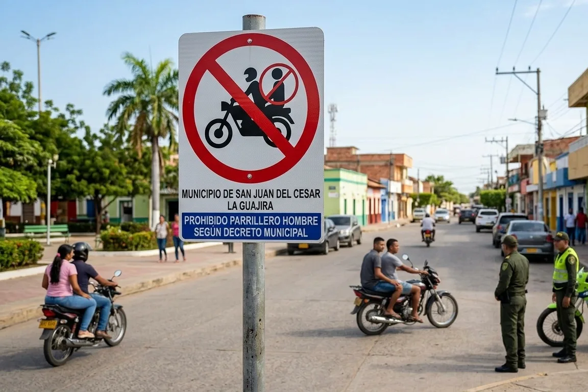 Alcaldía de San Juan del Cesar prohíbe parrillero hombre para enfrentar ola de inseguridad