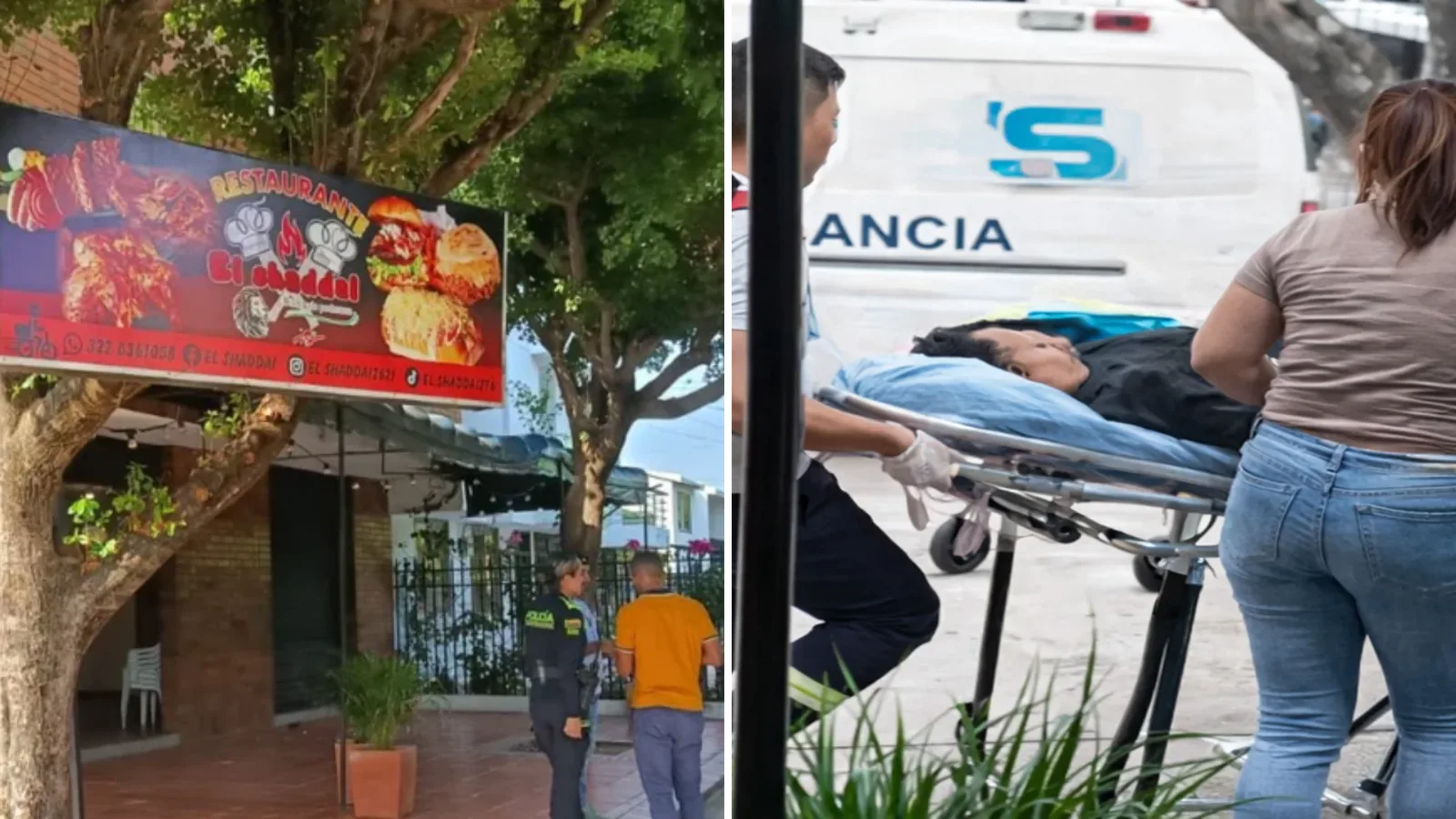 Recién inaugurado restaurante El Shaddai fue escenario de un atentado sicarial