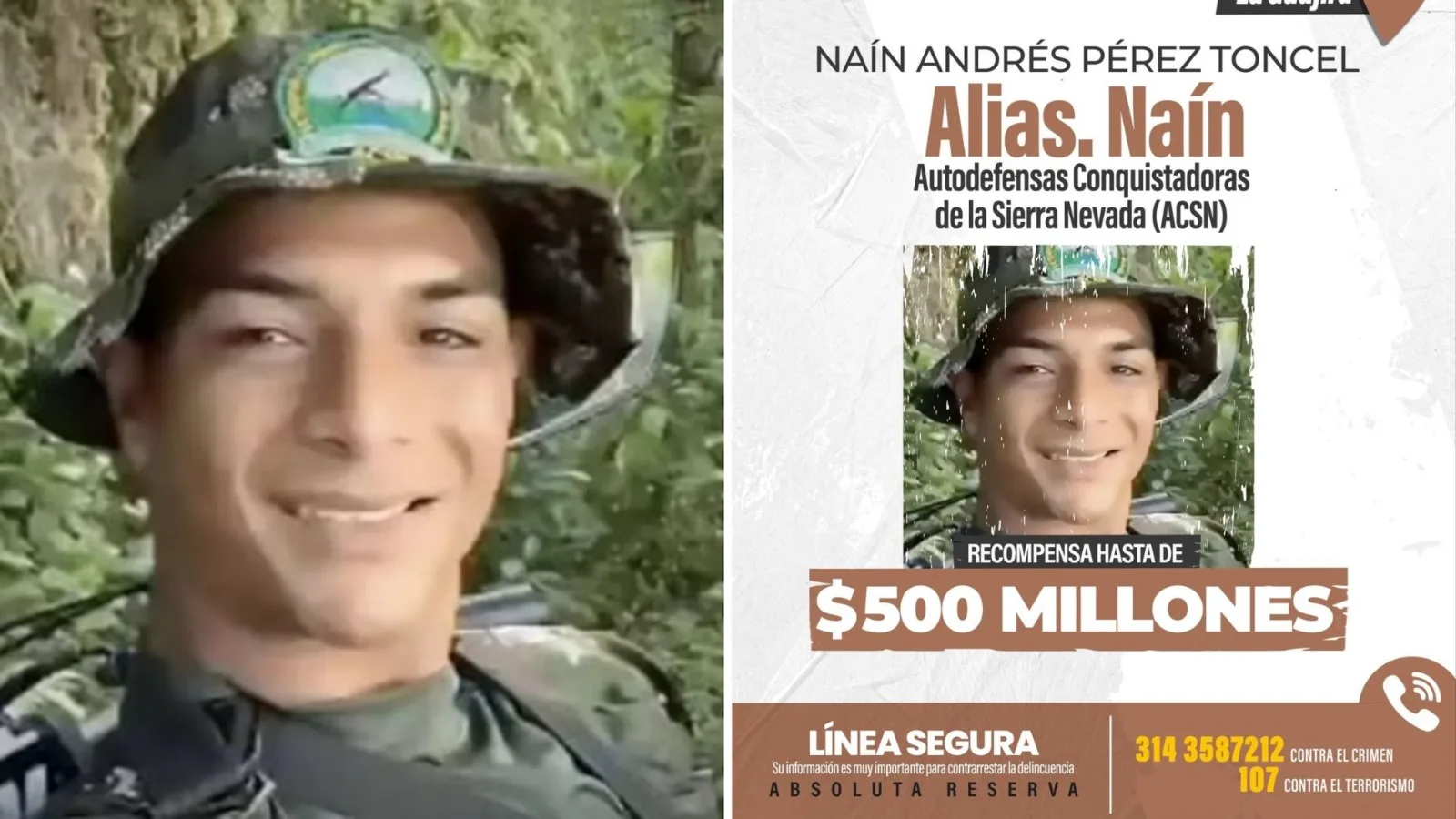 Desmovilizarse  o atender operaciones militares, estas son las opciones para alias “Naín”.