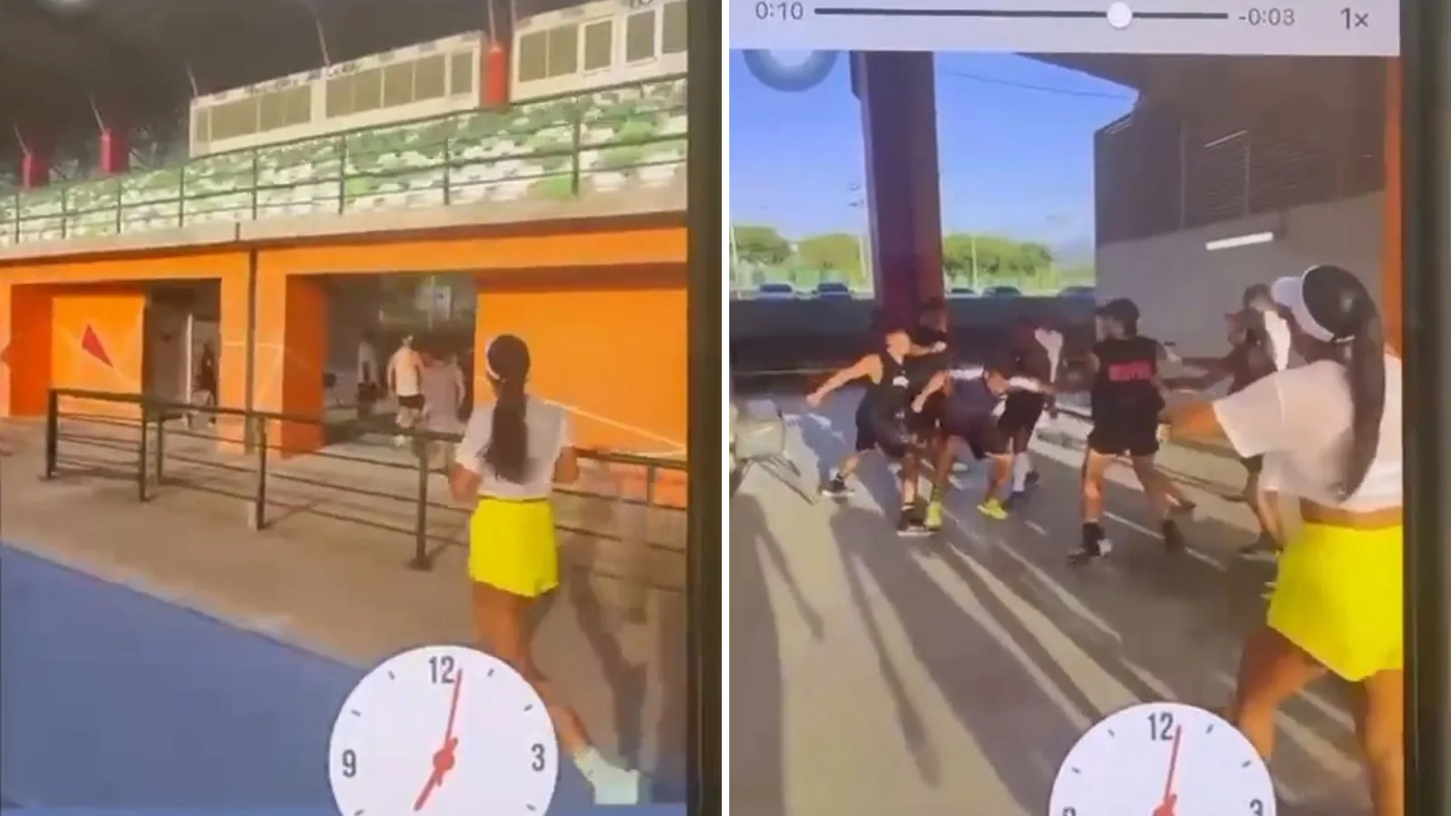 ¡Riña tras denuncia de presunto acoso! Así terminó entrenamiento de running