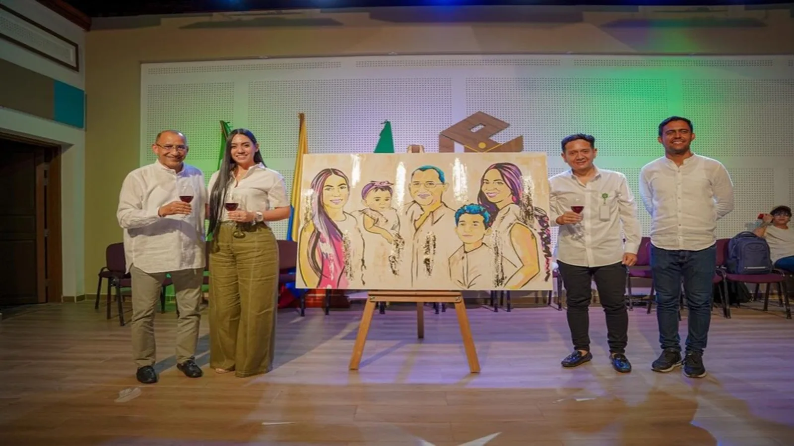 Reconocimiento al rector de la UPC por su aporte historico al crecimiento de las artes