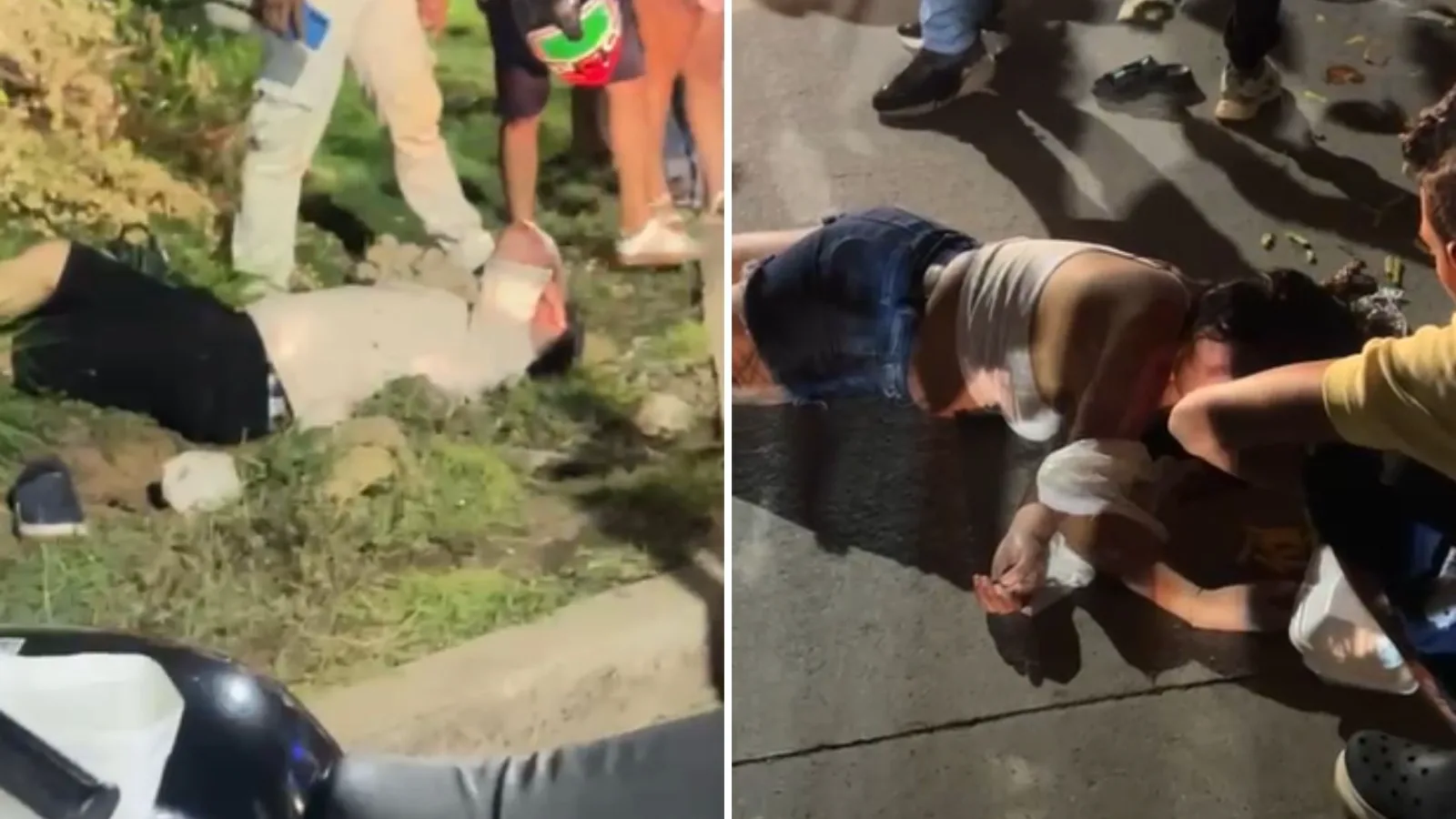 Accidente deja dos heridos en el sector Don Alberto de Valledupar