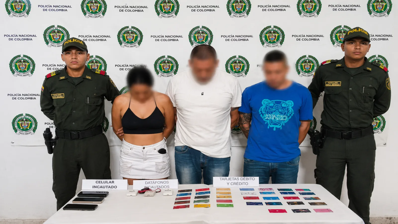 Capturan en Aguachica a ‘Los Tarjeteros’, señalados de engañar a usuarios en cajeros