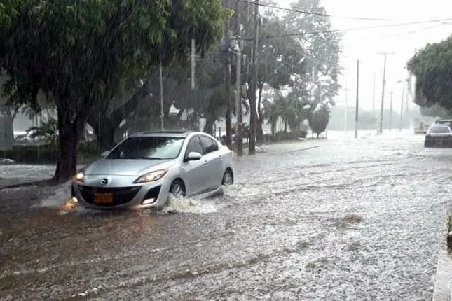 Denuncian que lluvias en Valledupar agravan inseguridad en la avenida Los Militares
