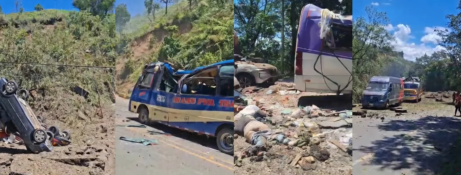 Varias personas muertas deja terrible atentado terrorista criminal en carreteras del Cauca