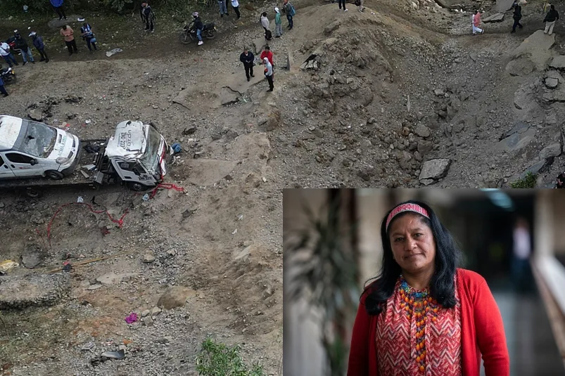 Aída Quilcué cuestiona a la inteligencia militar por atentados en Cauca y Valle; FF. MM. responden