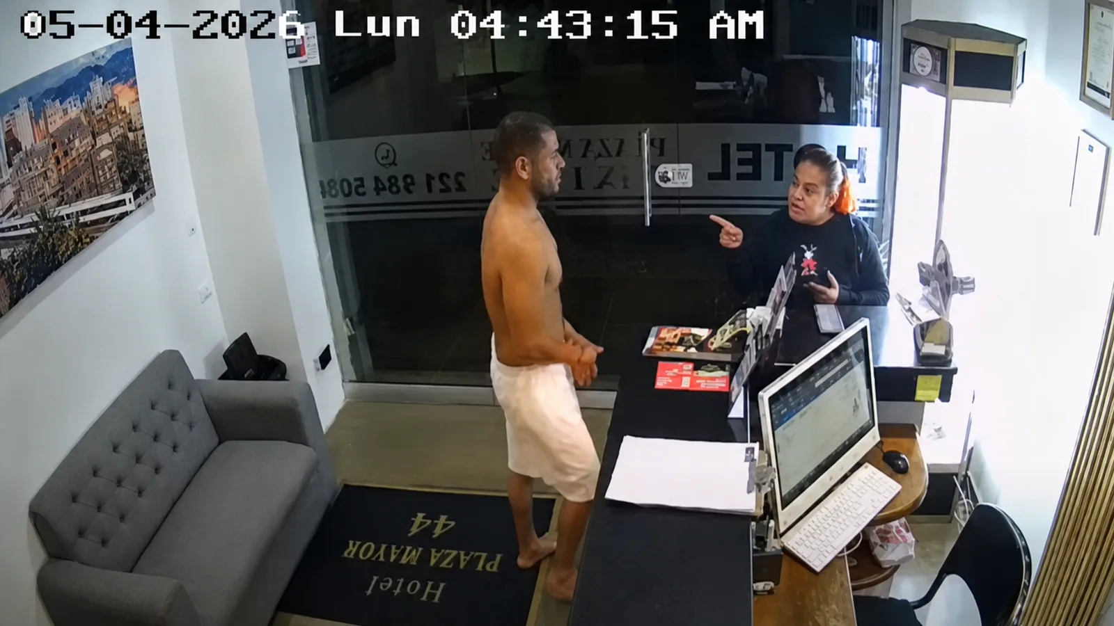 Capturan a hombre que agredió a trabajadora de hotel en Medellín tras negarse a acomparlo en su cuarto