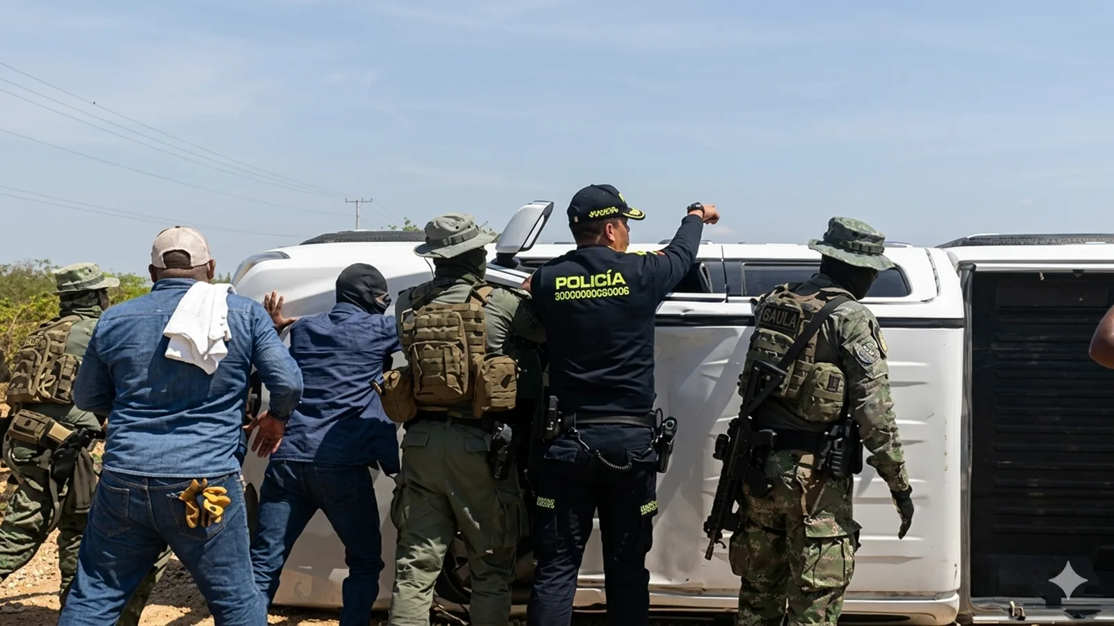 Aparecen 8 trabajadores del SENA, pero siguen desaparecidos dos conductores y una camioneta, estarían en manos de grupos armados en la Guajira
