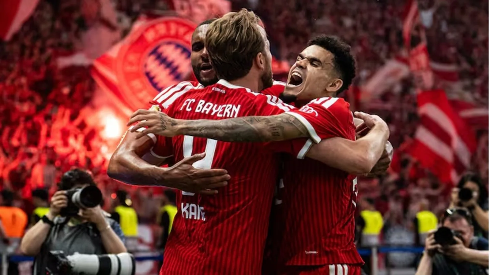 ¡Luis Díaz alcanzó su título 17! El colombiano se coronó campeón de la Copa Alemana con Bayern Múnich