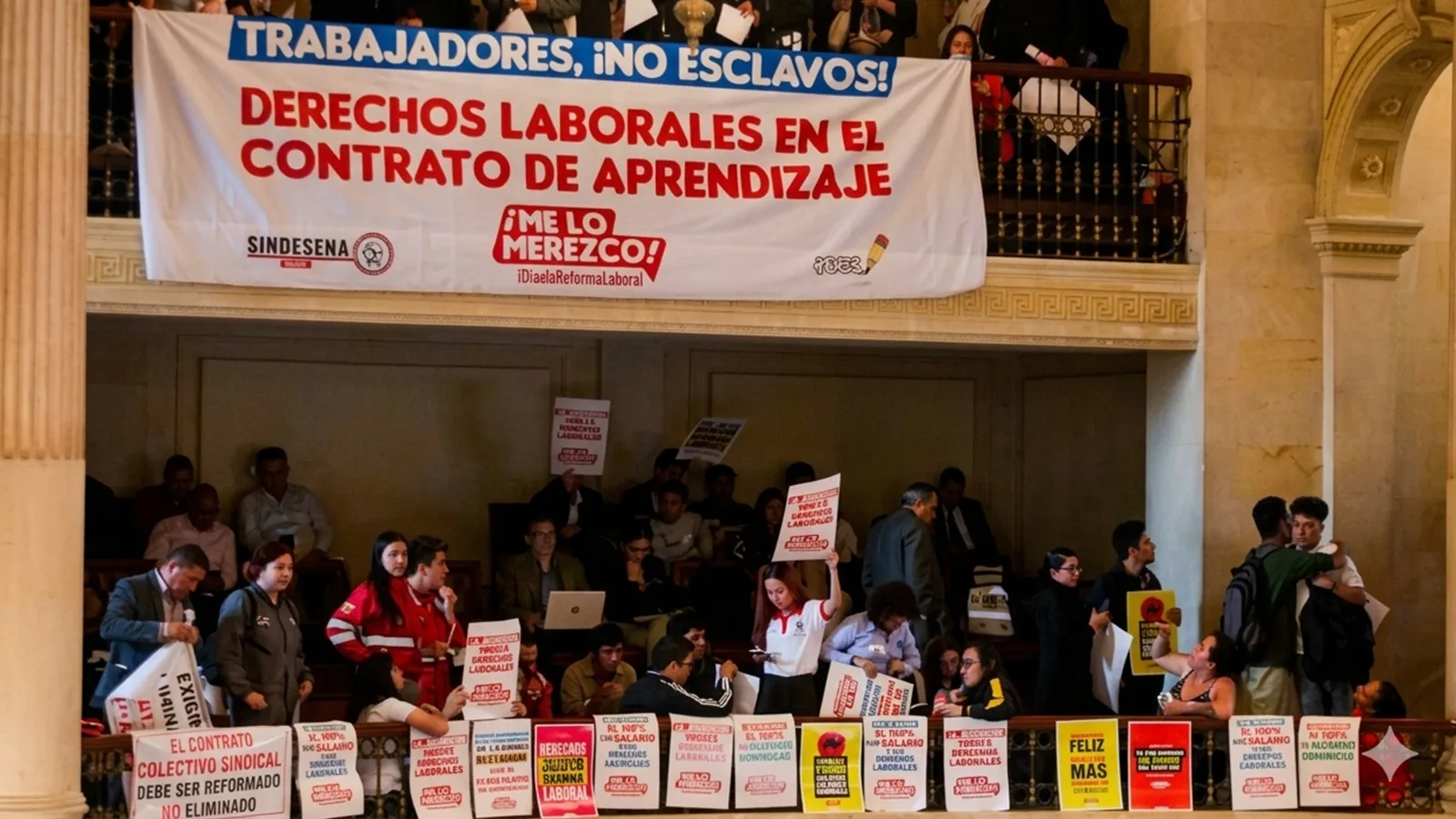 Alarmante caída en contratación de aprendices del SENA: Empresas prefieren pagar sanción en vez de pagar salario completo a estudiantes SENA