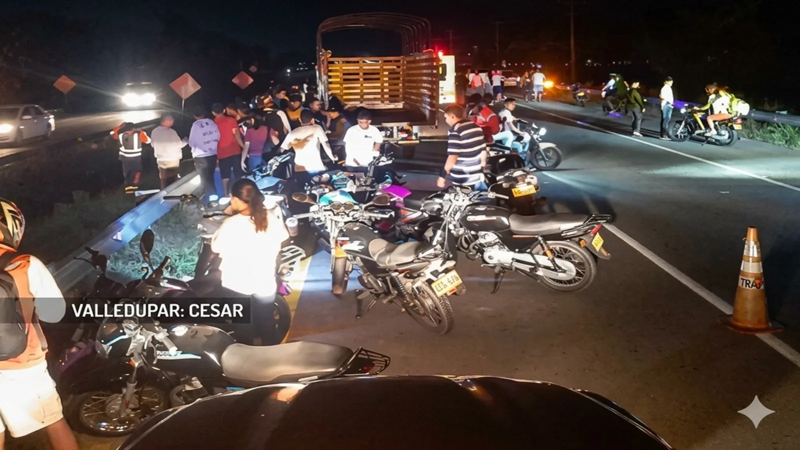 Dolor en Pueblo Bello: trágico accidente deja una menor fallecida y tres personas heridas