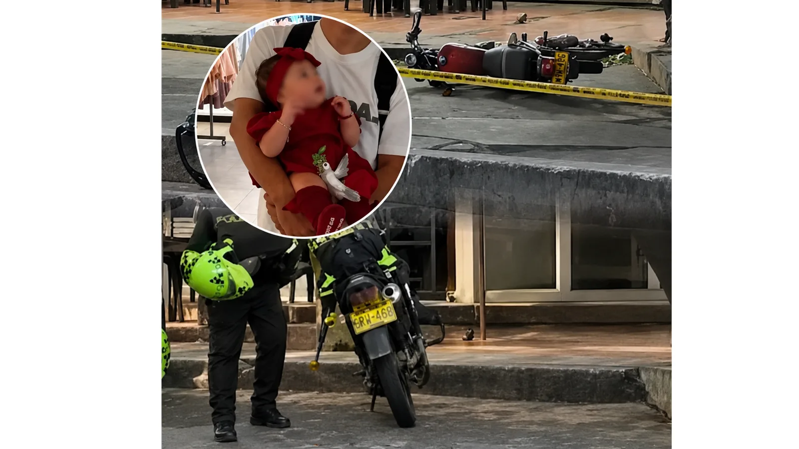 Tragedia en Cúcuta, bebé de 51 días murió tras accidente en motocicleta junto a sus padres