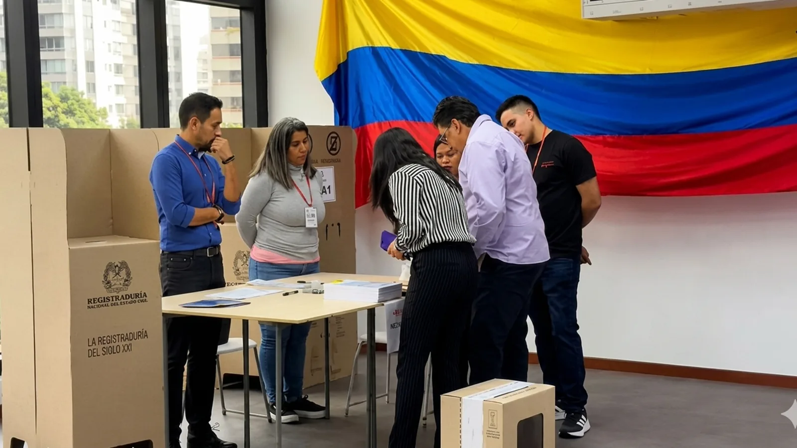 Colombianos en Venezuela vuelven a votar tras 8 años de cierre diplomático