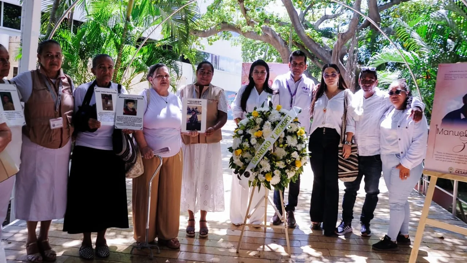 “Desaparecidos, no olvidados”: Gobierno del Cesar rinde homenaje a víctimas de desaparición forzada con galería de memoria