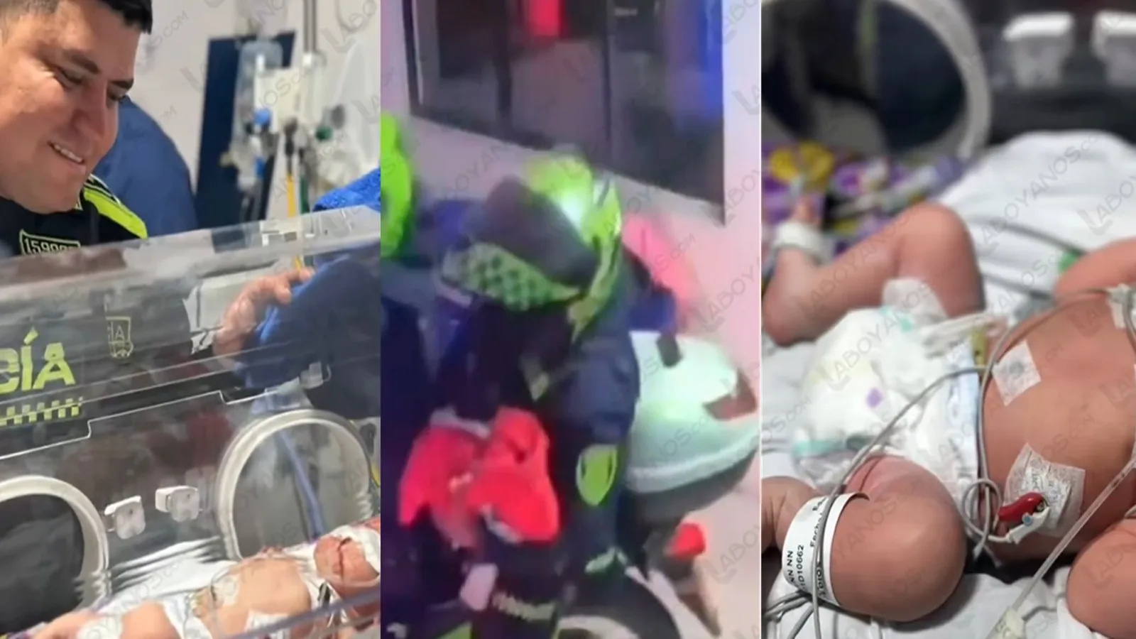 Conmoción en Quindío, policía rescata a recién nacida abandonada dentro de una bolsa