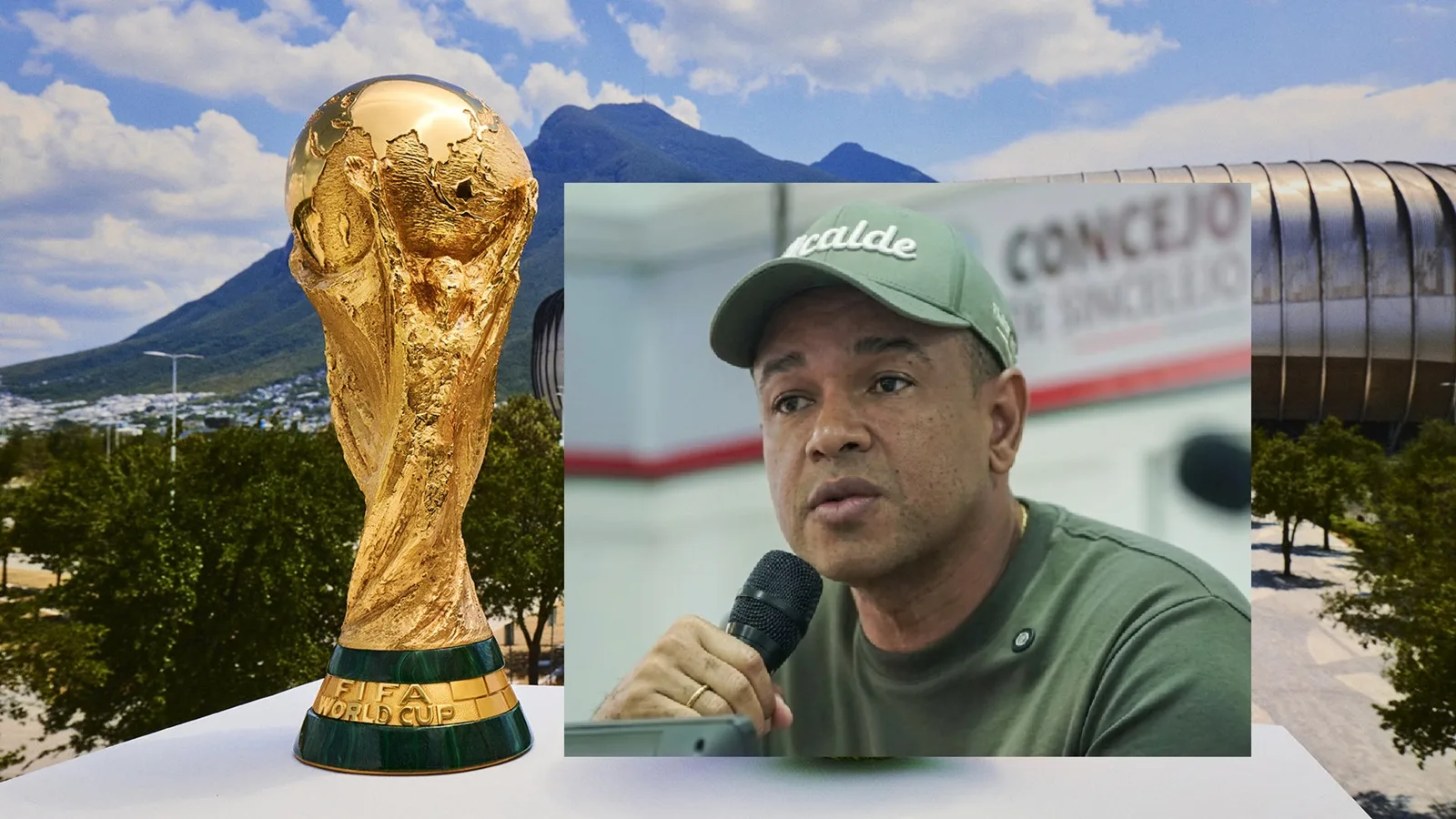 ¿Coincidencia? Alcalde de Sincelejo Yahír Acuña se fue con permiso del concejo a E.U y Mexico en plena temporada mundialista