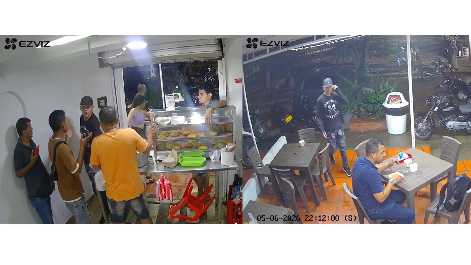 Intento de atraco en restaurante de Valledupar termina en intercambio de disparos y momentos de pánico