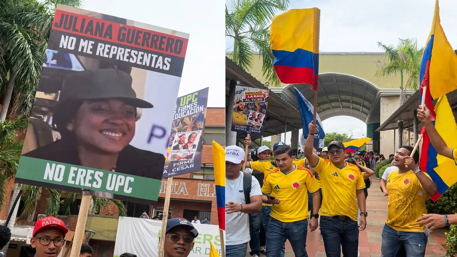 “No nos representa”: crece el rechazo estudiantil contra Juliana Guerrero en la Universidad Popular del Cesar