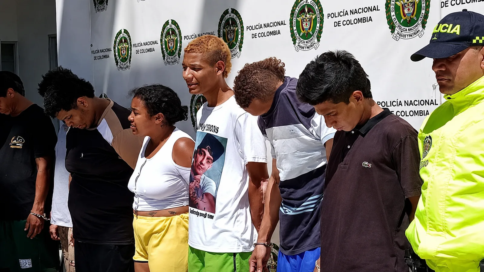 Golpe al microtráfico en Valledupar: capturan a siete presuntos integrantes de red vinculada a drogas, armas y homicidios