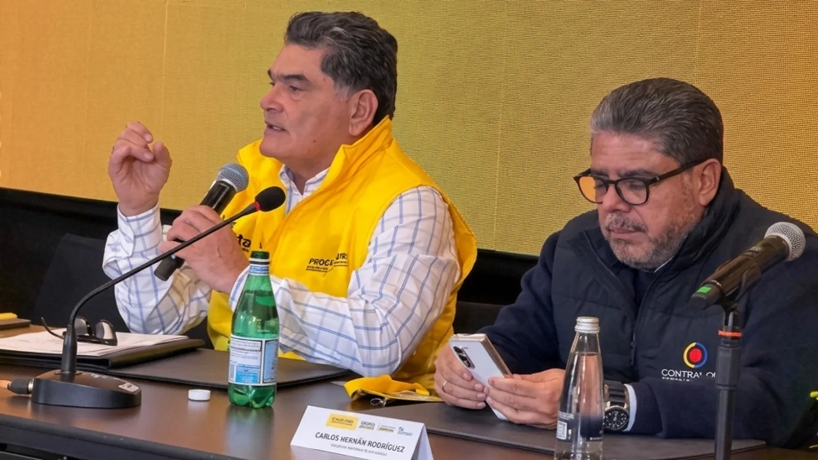 "Hay que respetar el resultado de las urnas": procurador Gregorio Eljach hace llamado a defender la democracia