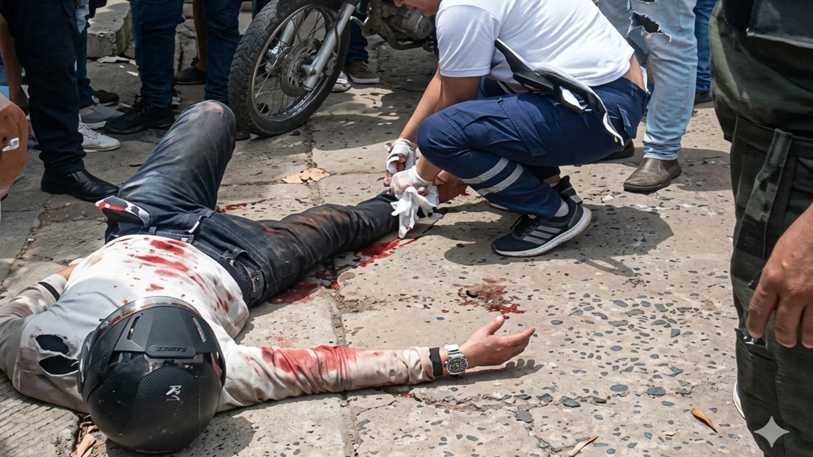 Presunto ladrón resulta herido y posteriormente capturado tras violento hurto en el barrio Mayales de Valledupar