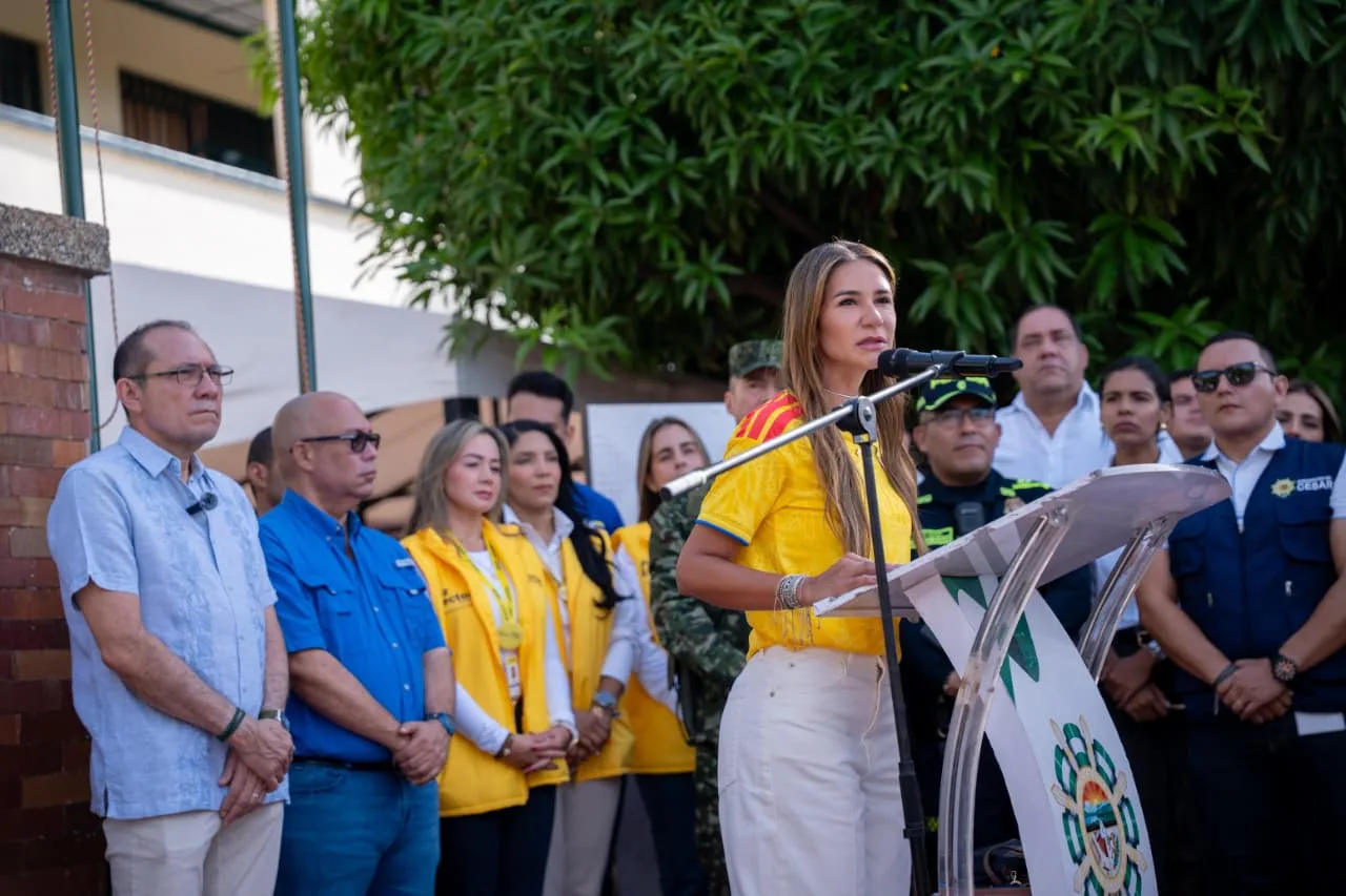 Gobernadora del Cesar felicitó a Abelardo De La Espriella y ofreció trabajo articulado con el nuevo Gobierno