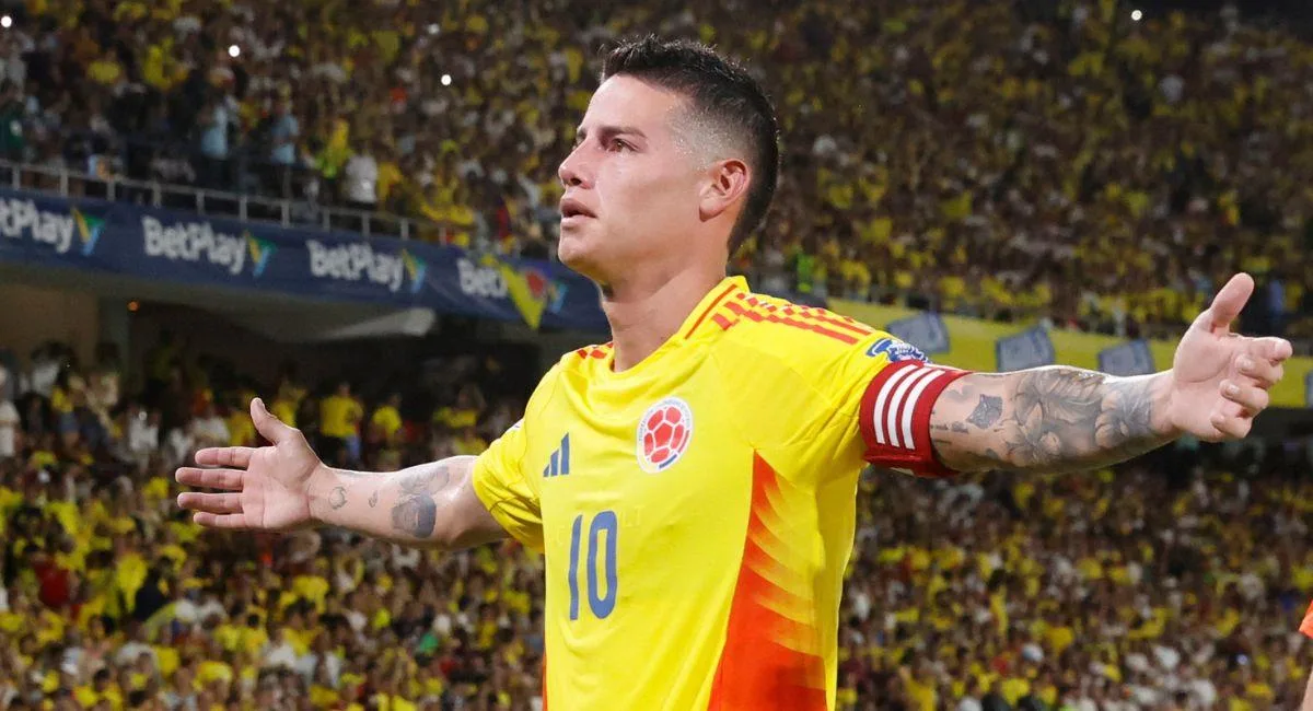 ¡James Rodríguez hace historia! Supera al ‘Pibe’ Valderrama y a Freddy Rincón y se convierte en el colombiano con más partidos mundialistas