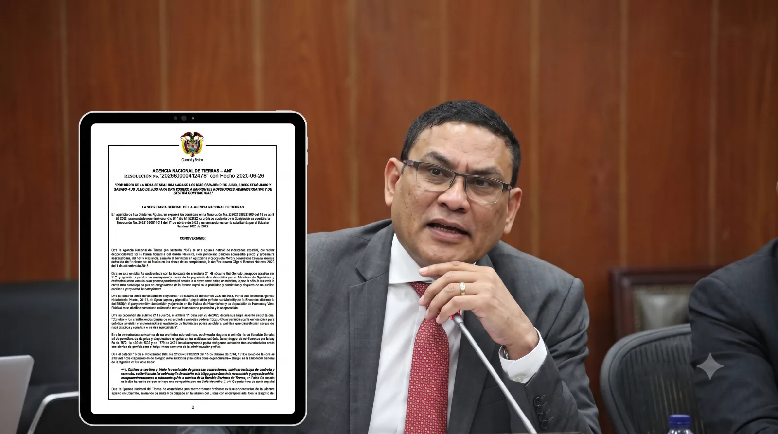 Consejo de Estado admite demanda de pérdida de investidura contra el senador Didier Lobo por presunto tráfico de influencias