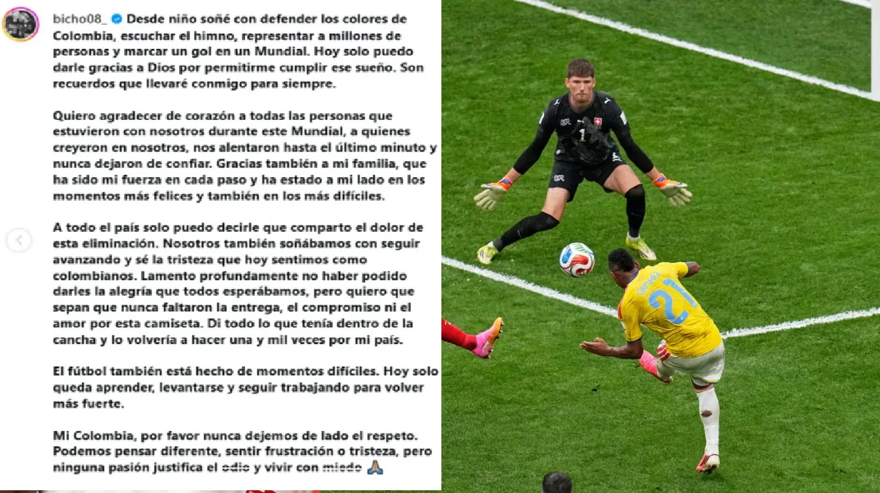 Amenazas contra Jáminton Campaz tras la eliminación de Colombia generan indignación: futbolista no habría regresado al país