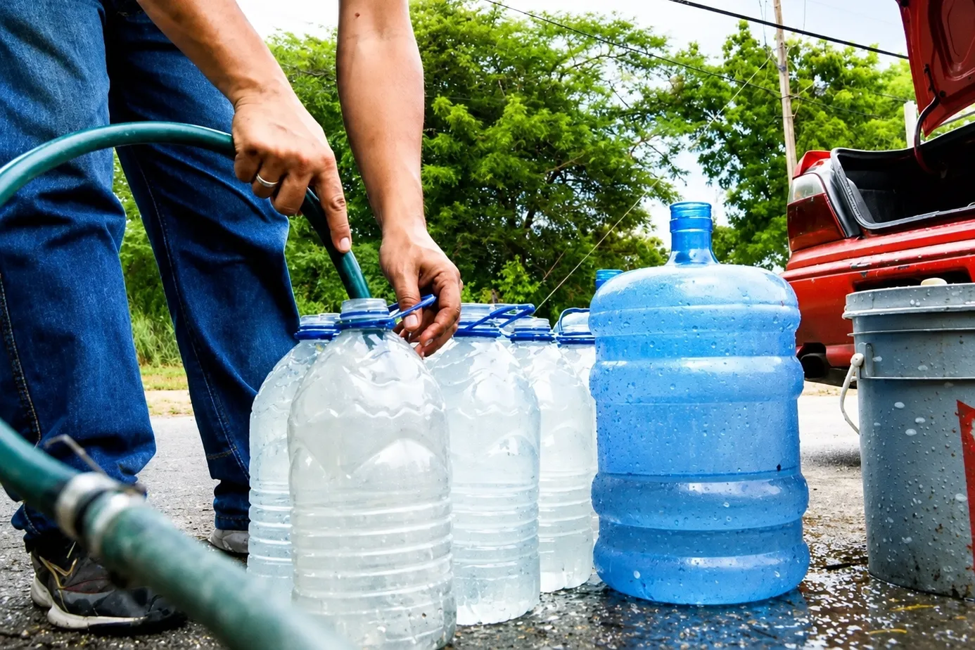 Habitantes de Villa Consuelo denuncian que completan 26 días sin servicio de agua potable