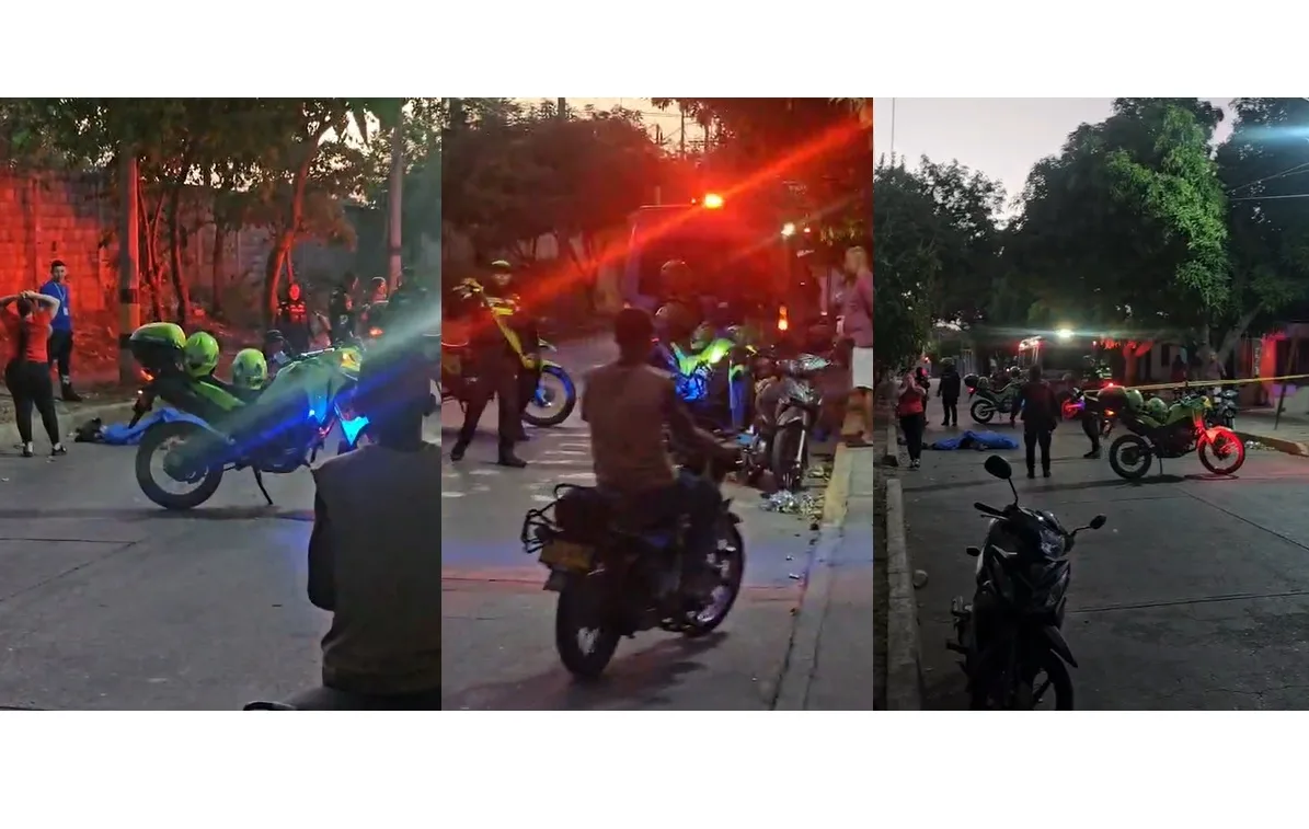 Parrillero de motocicleta murió en confuso accidente al sur de Valledupar a la altura de las redes de Villa Corelca