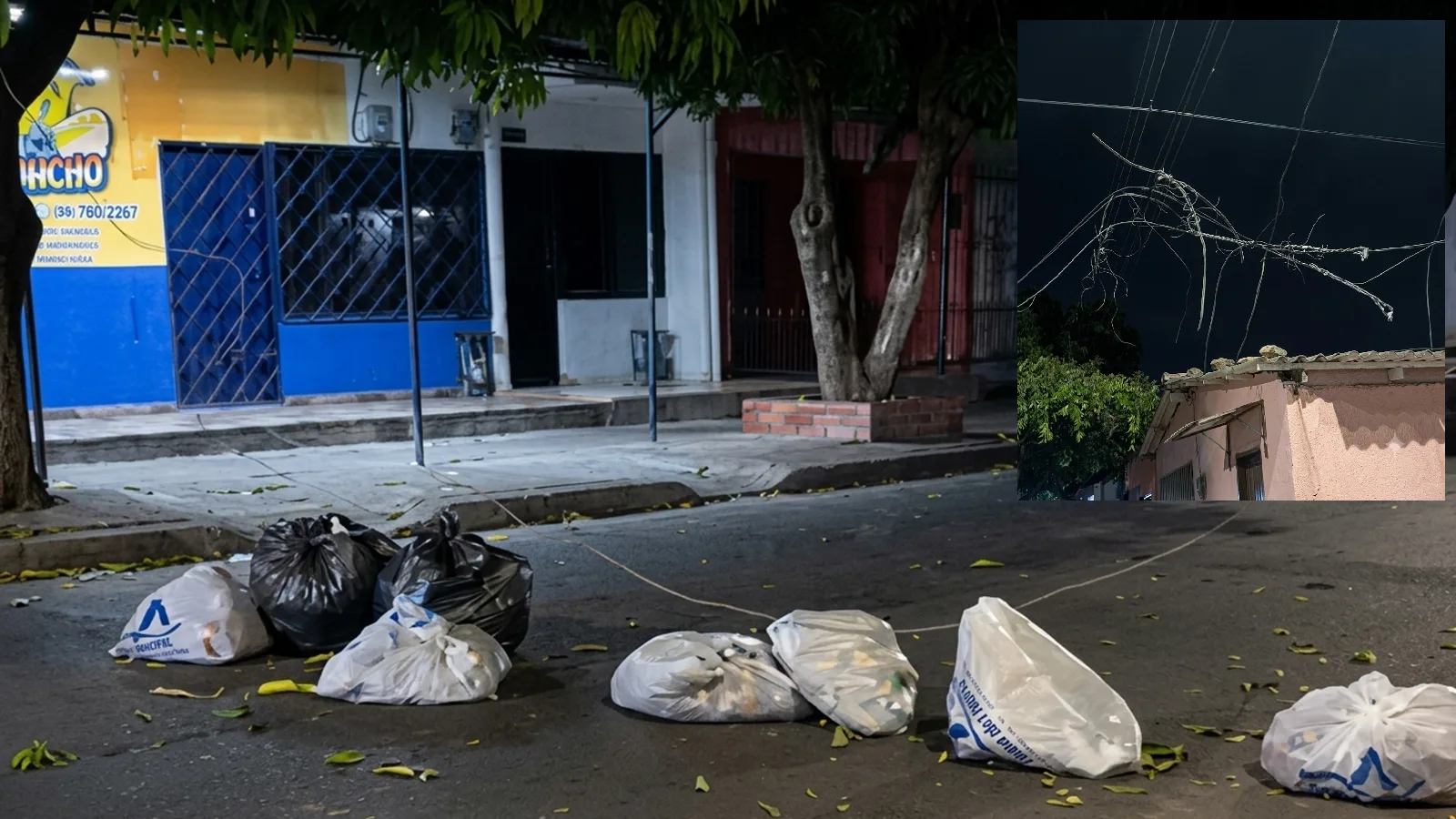 "Arreglan una y dañan otra": denuncian que Afinia deja cables colgando tras reparaciones y pone en riesgo a la comunidad