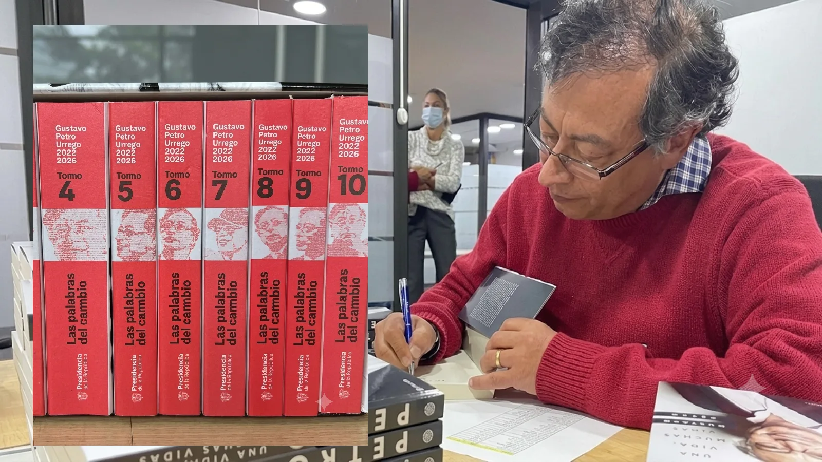 Polémica por millonario contrato para imprimir colección sobre la gestión de Gustavo Petro: solo en impresión se gastaron más de $329 millones
