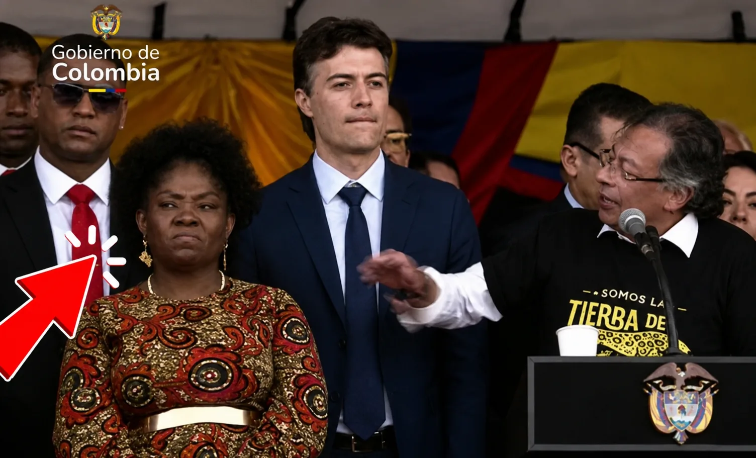 "Y dimos en el blanco... y en el negro", la polémica frase de Gustavo Petro que no gusto nada a Francia Marquez