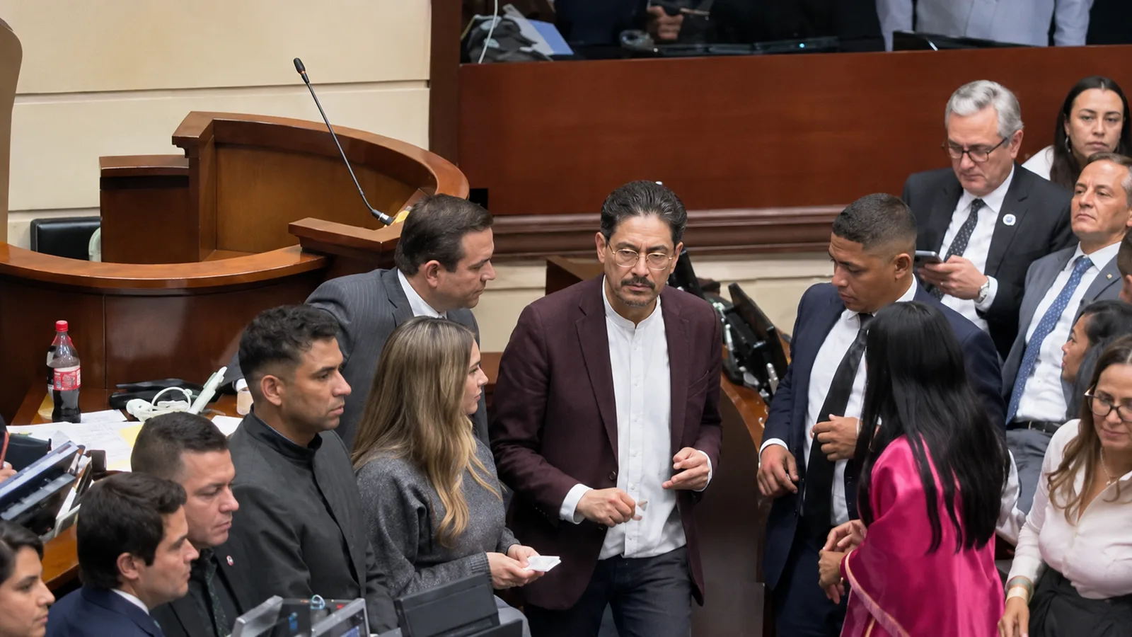 Video de Iván Cepeda votando por el candidato del uribismo sacude el inicio del nuevo Congreso