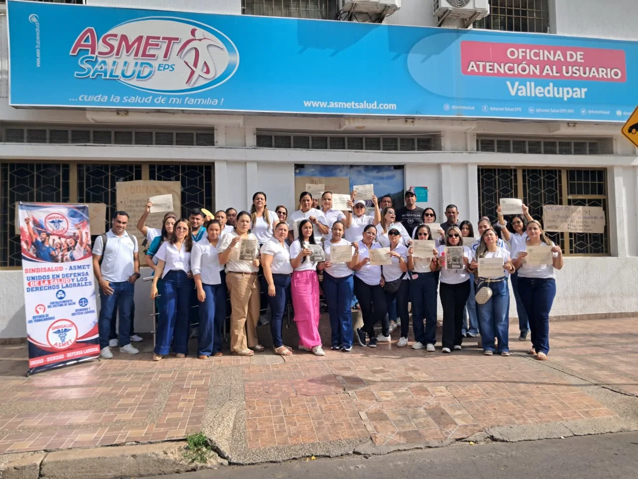 Trabajadores de Asmed Salud EPS anuncian movilizaciones por incumplimientos laborales