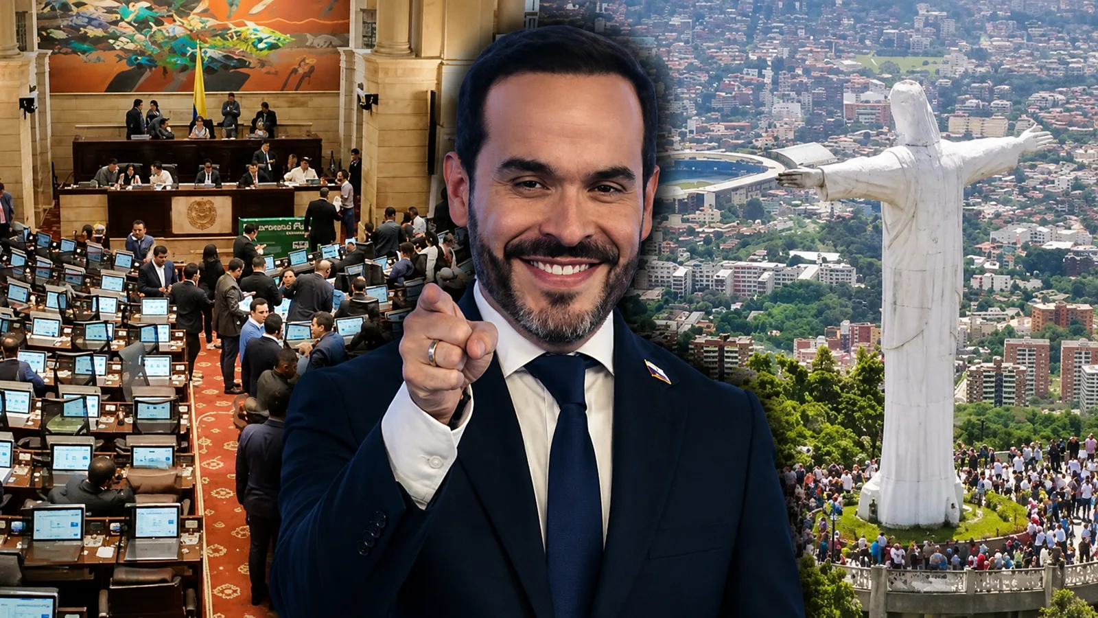Cámara avala posesión de Abelardo de la Espriella en Cali y rechaza propuesta para impedir el acto propuesta por el Pacto Histórico