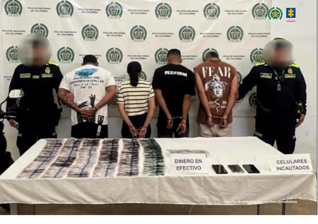 A prisión cuatro presuntos implicados en millonario robo a entidad financiera en Aguachica