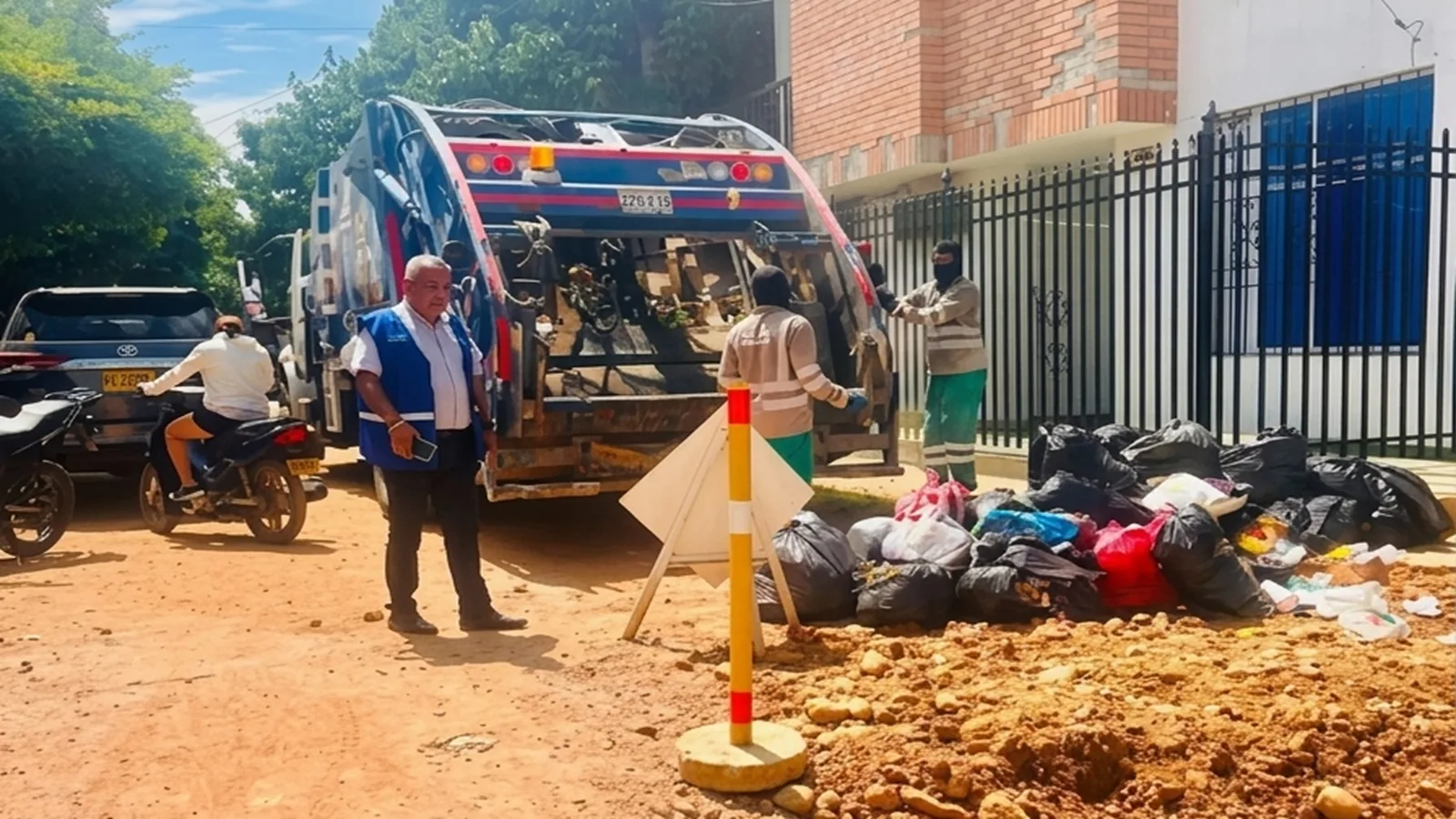 Personería de Valledupar interviene para solucionar acumulación de basuras en el barrio La Victoria