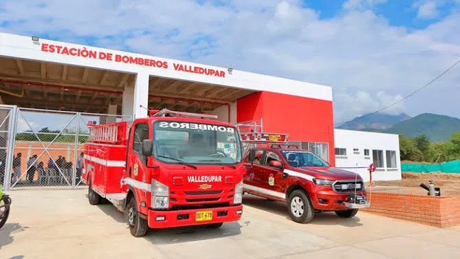 Nueva estación de bomberos fortalece la atención de emergencias en el norte de Valledupar