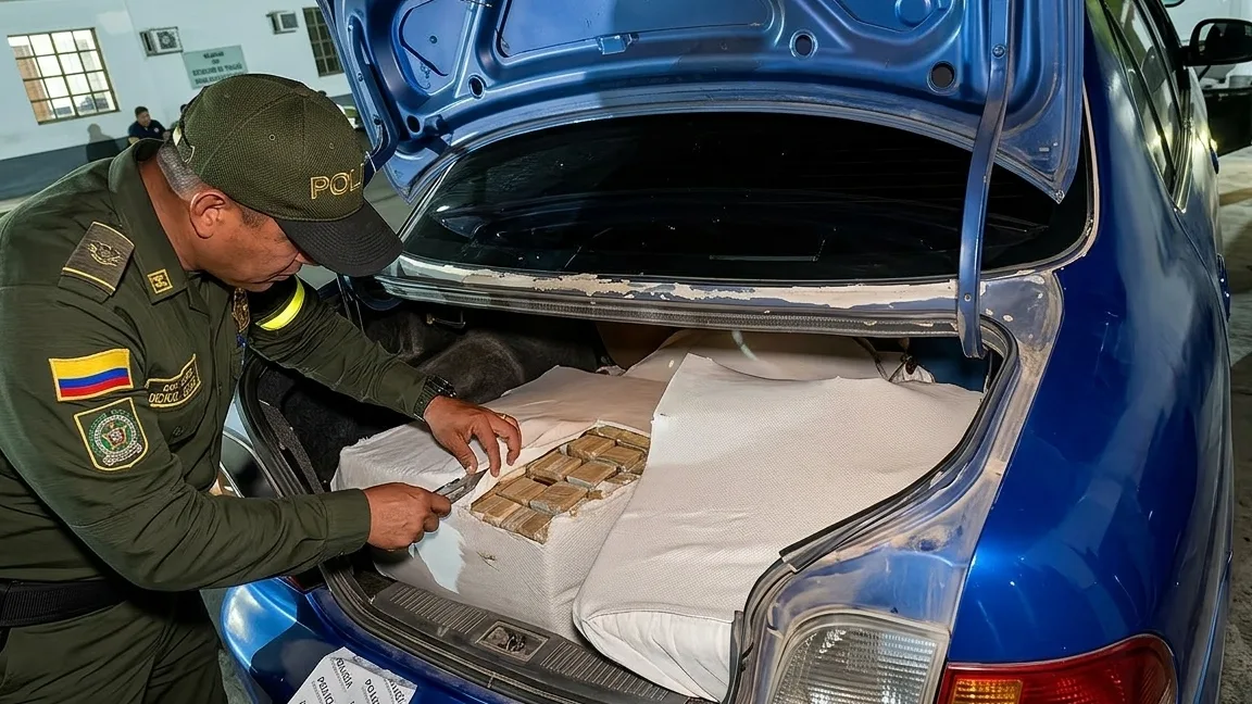 Persecución terminó con millonaria incautación de 81 kilos de cocaína en La Guajira