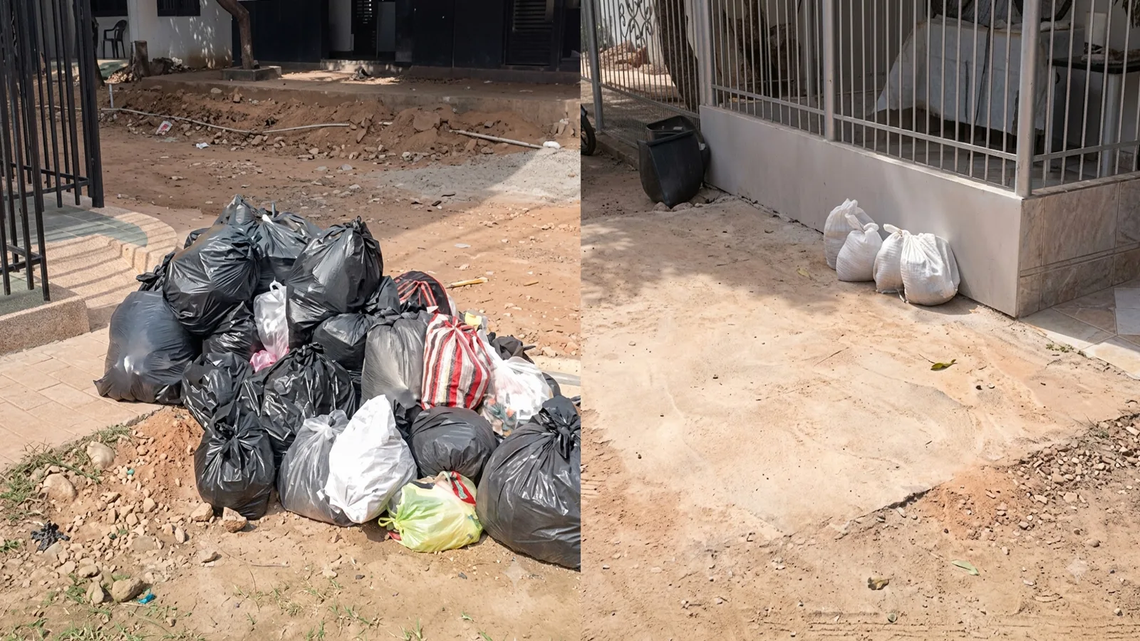 Basuras se acumulan en plena vía del barrio La Victoria y vecinos piden solución urgente en Valledupar