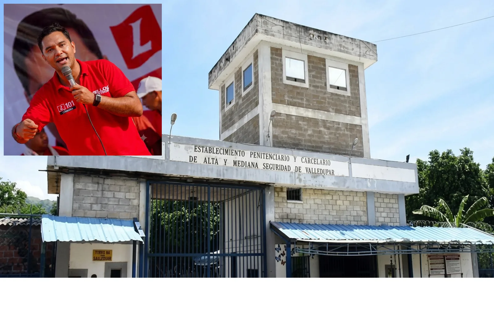 Después del traslado de 117 presos de alta peligrosidad a ciudades como Valledupar, Mello Castro propondrá compensar a la ciudad por impacto que podría acarrear en materia de seguridad