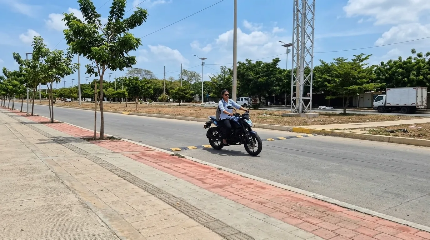Habitantes de Villa Dariana denuncian frecuentes accidentes y deterioro de reductores de velocidad