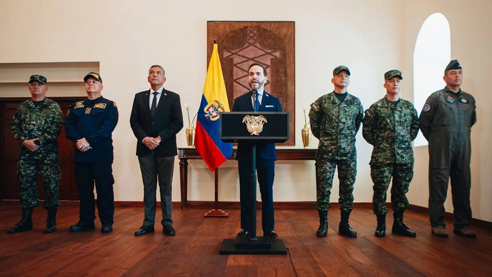 De La Espriella reporta 1.574 capturas contra estructuras criminales desde el 7 de agosto