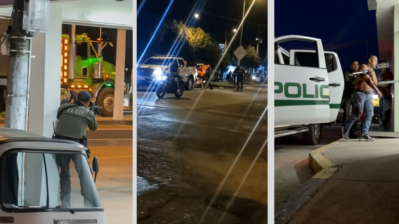 Terror en Pailitas: ataque con drones contra la Policía deja tres uniformados heridos
